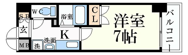 ベラジオ御所東の物件間取画像